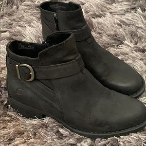 Leather Ankle Boots